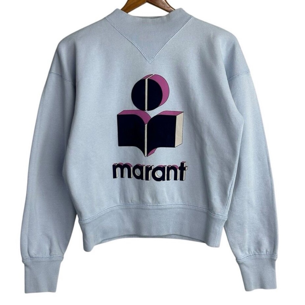 ISABEL MARANT ÉTOILE
Moby High Neck Logo Sweatshirt